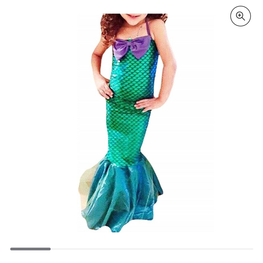 Girls mermaid Halloween costume